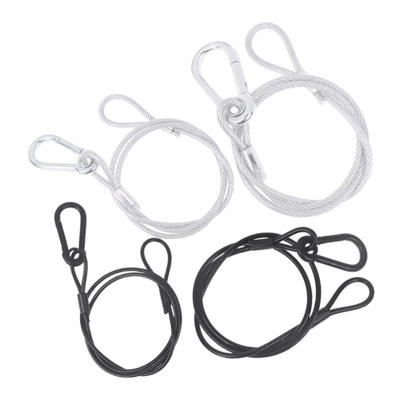1 Piece 70/80/100Cm Stage Light Safety Rope Cable/Safe Wire High Quality Steel Lock Wire Safe Rope Lock