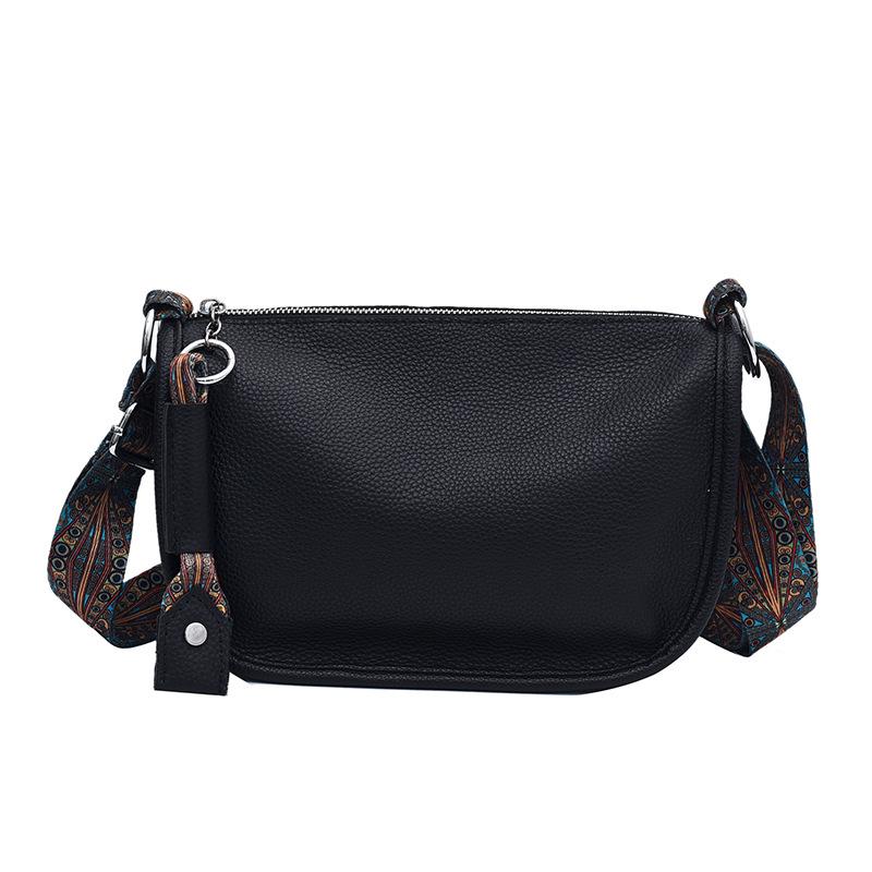 Genuine Leather Women's Crossbody Dumpling Bag - Large Capacity, Trendy Autumn/Winter Shoulder Bag