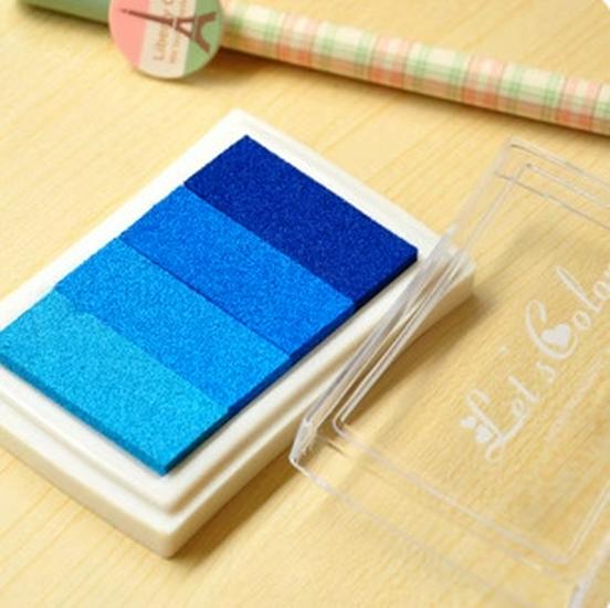 Stamp Companion: 4-Color Gradient Inkpad for DIY Journaling, Choose from 6 Color Series