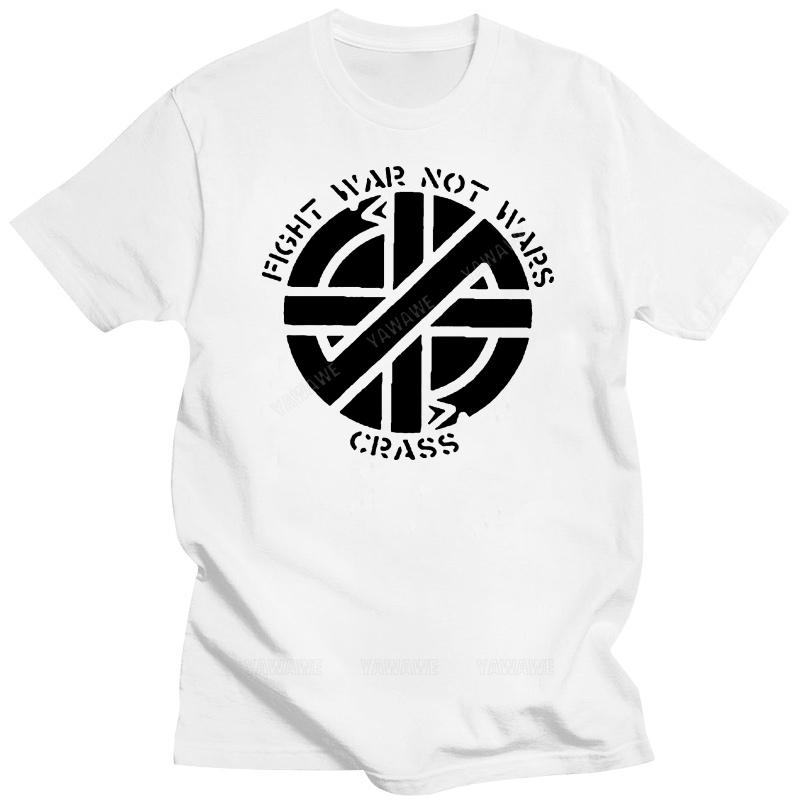

T shirt for male summer tee-shirt Crass Band Logo Punk Rock Men S Tee Shirt Size S- 3Xl Brand Fashion Tee-Shirt S разноцветный