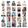 50 Ginsburg Graffiti Stickers Suitcase Refrigerator Mobile Phone Skateboard Stickers Waterproof Hand Account