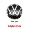 1Pc 139mm 110mm VW Logo ABS Emblem Car Hood Front Grill Rear Trunk Badge Accessory For VW Polo 2019 2020 2021 2022 2023 2024NO7