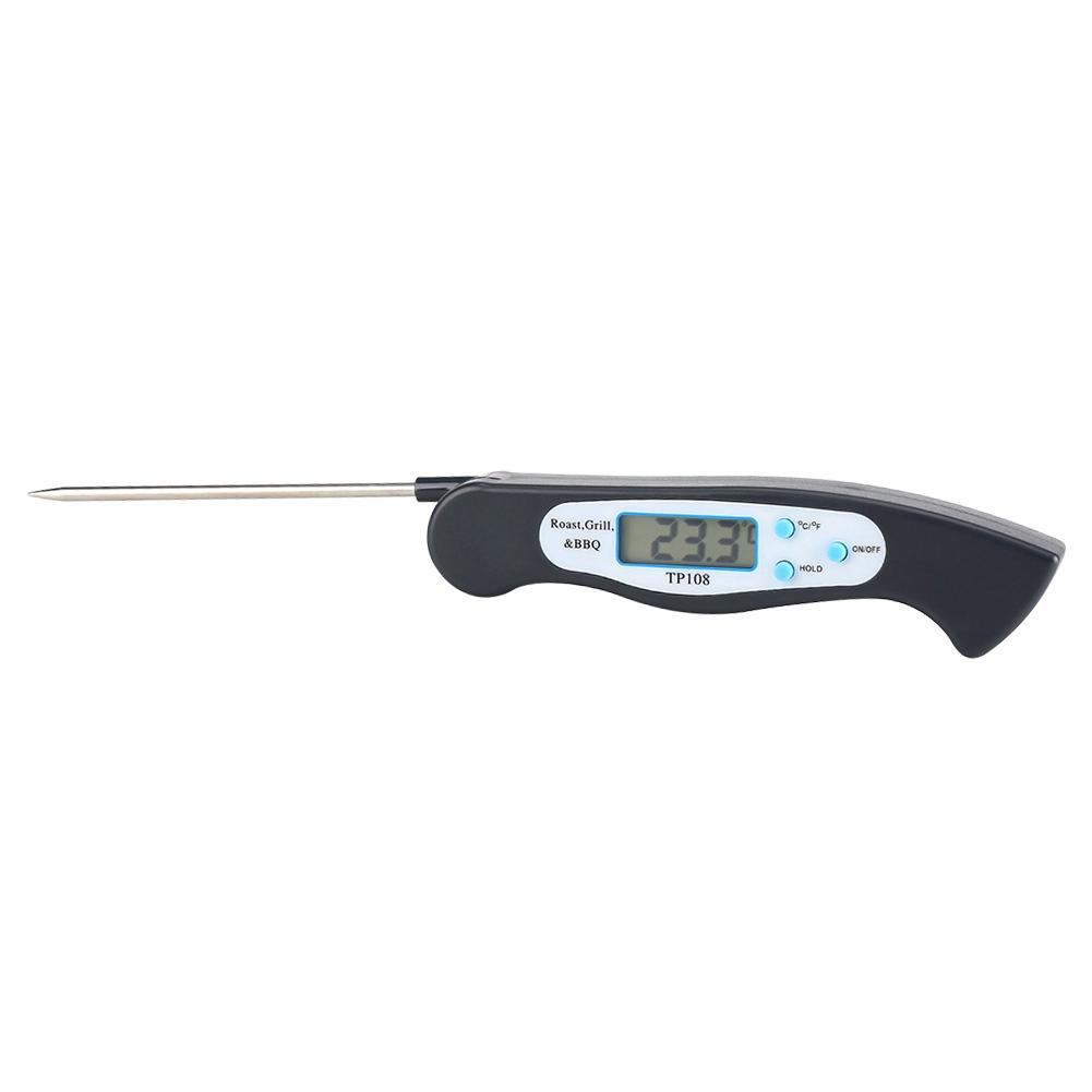 1Pc LCD Digital Cooking Food Probe Thermometer for Kitchen BBQ Mt Temperature Msurement