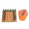 Roll Up Plant Chess Set Funny Plant Themed Travel Chess Game Portable Chess Board and Piece