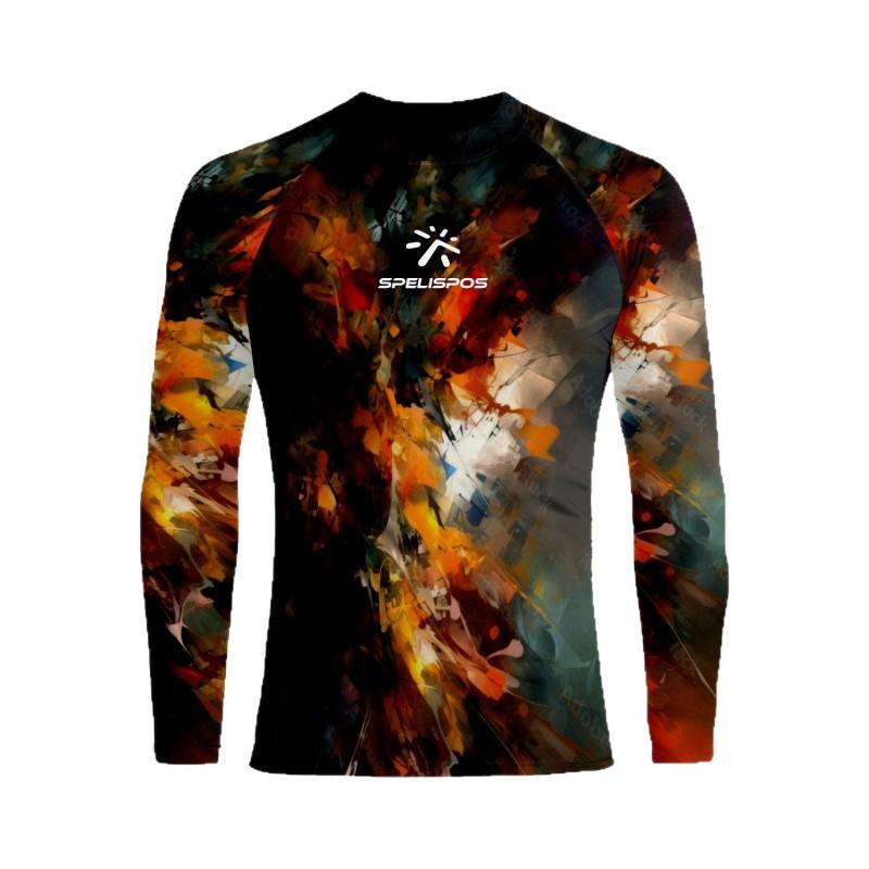 Mens Long Sleeve Hooded Rash Guard Surfing Diving Swimming UV Protection Quick Dry Sportswear