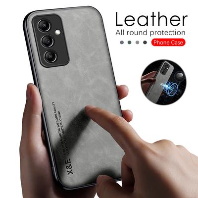 Sumsung A54 Case Plain Leather Magnetic Cover For Samsung Galaxy A54 5G A 54 54A 6.4inch Soft Frame Protection Back Shell Fundas