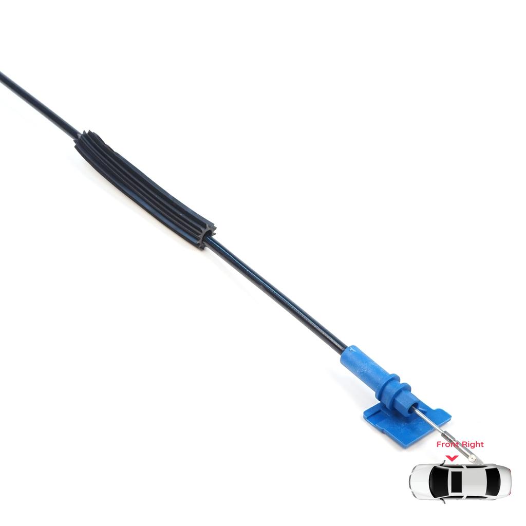 BDP1614 Front Right Door Inner Handle Lock Release Cable for Fiat Fiorino MK3 225 Qubo 2007-2016 Citroen Nemo Peugeot Bipper 2008–2017 1354711080