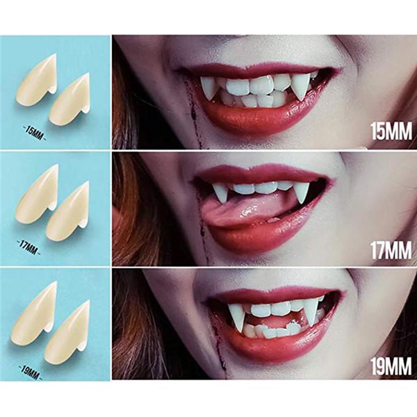 Creative Vampire Teeth Fangs Dentures Cosplay Props Halloween Costume Props Party Favors