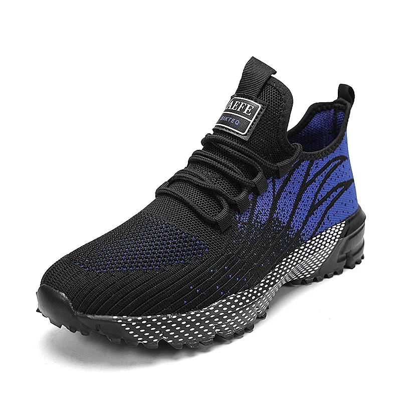 Fashion Men Casual Shoes Breathable Flats Mens Walking Shoes Athletic Jogging Running Mesh Lightweight Sport Sneakers Shoes Zapatillas
