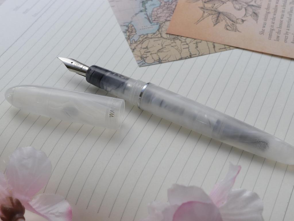WANCHER MOFU Shaved Ice Fountain Pen Medium (Shaved Ice, Nib)