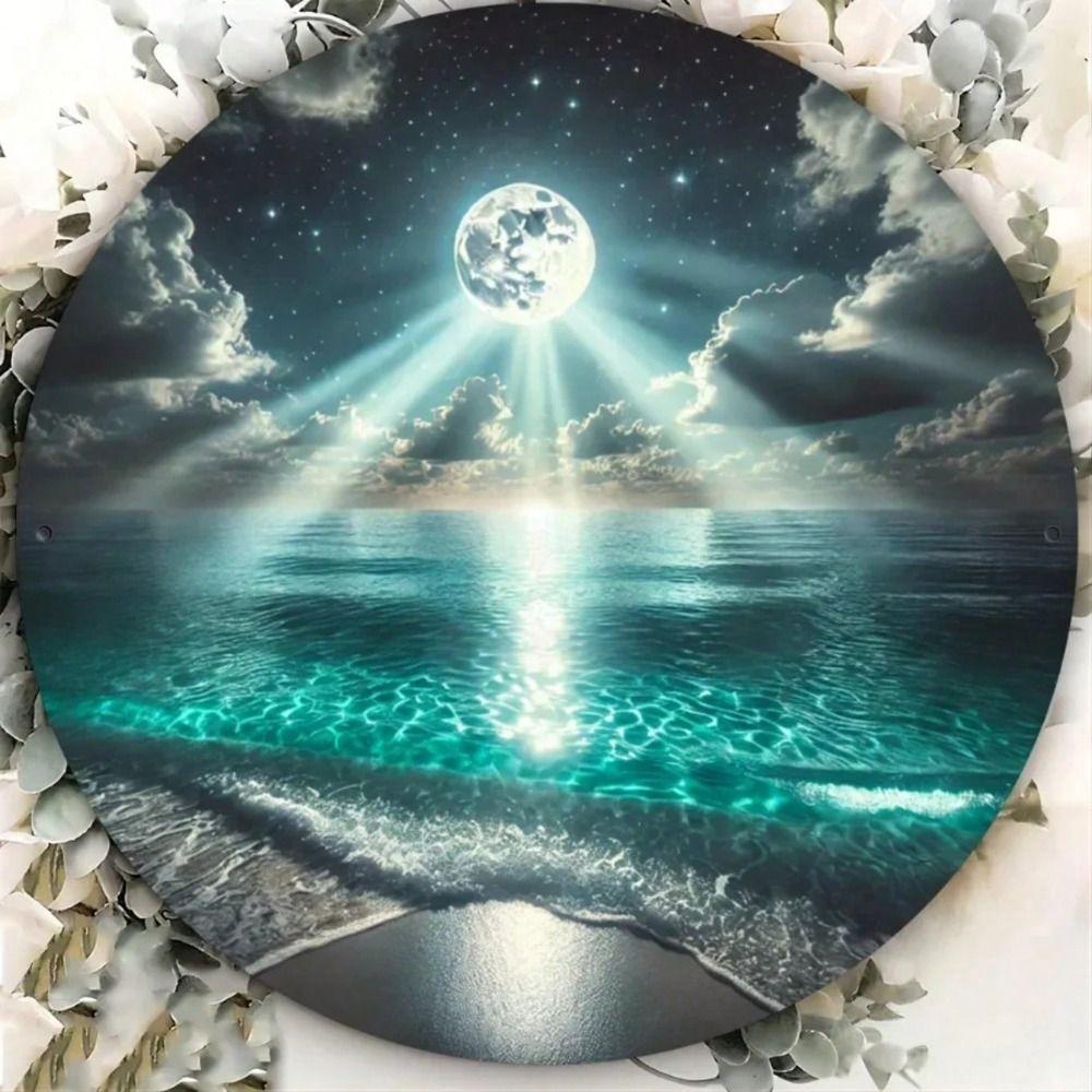 Vintage Metal Tin Sign Wall Art Decor 20x20cm