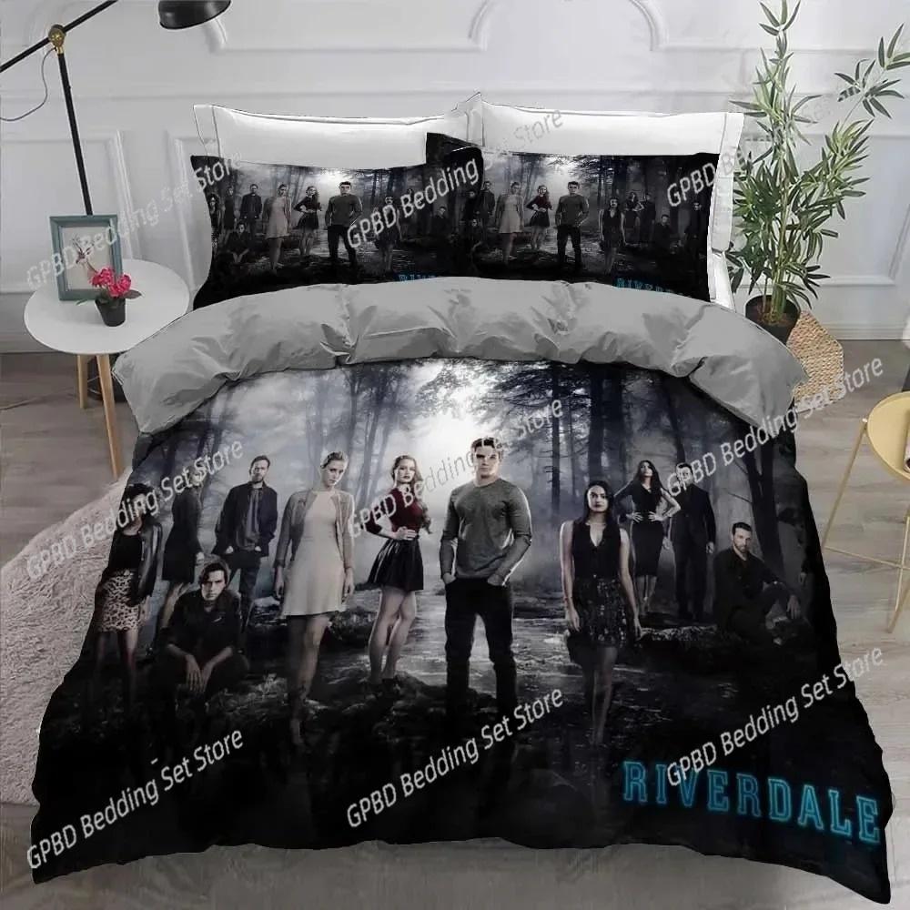 New Movie Riverdale Bedding Set For Bedroom Soft Modern Bedspreads Comefortable Kids Duvet Cover Quilt Cover And Pillowcase