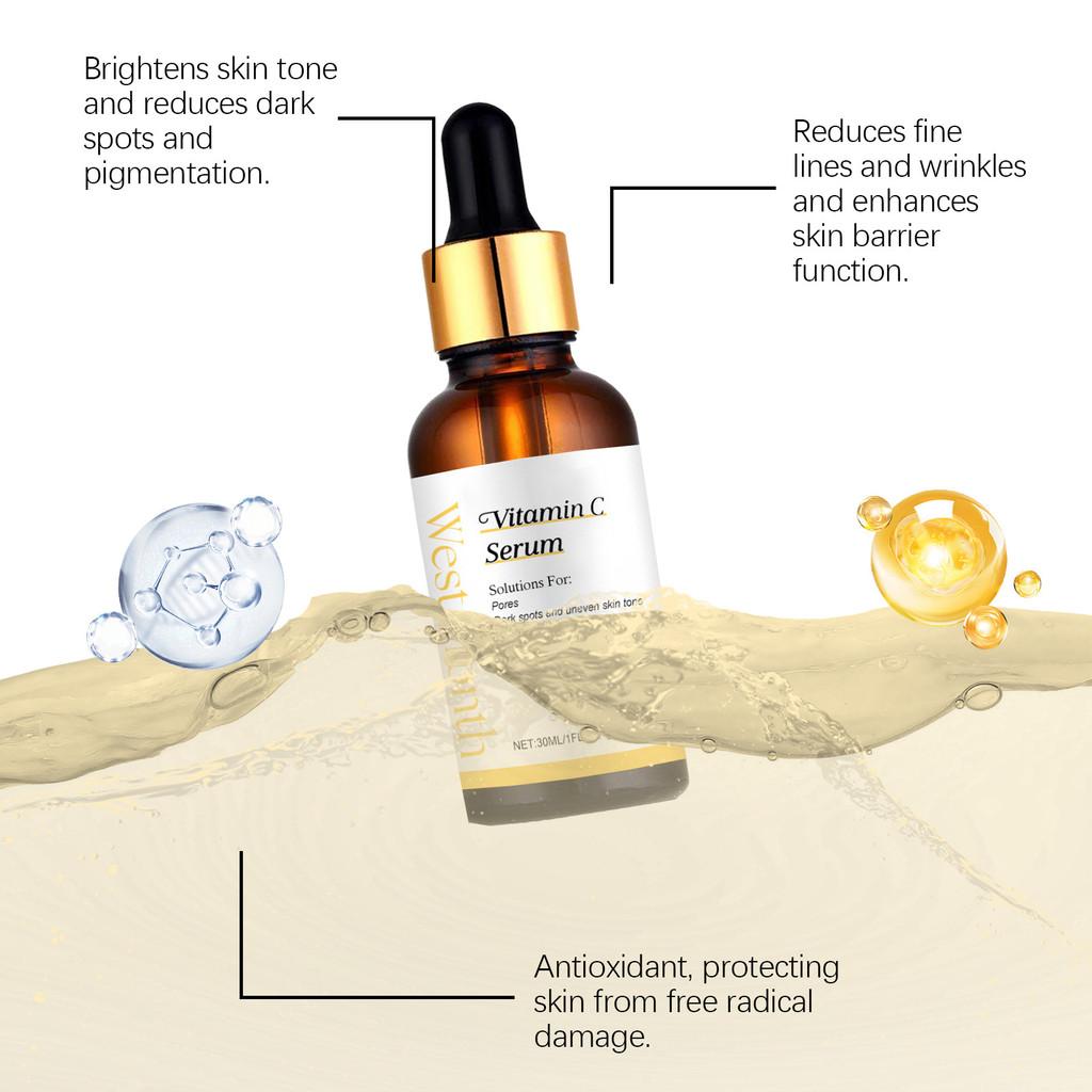 C Serum Vitamin Enhancing Radiance And Softness For Moisturized 30ml Skin