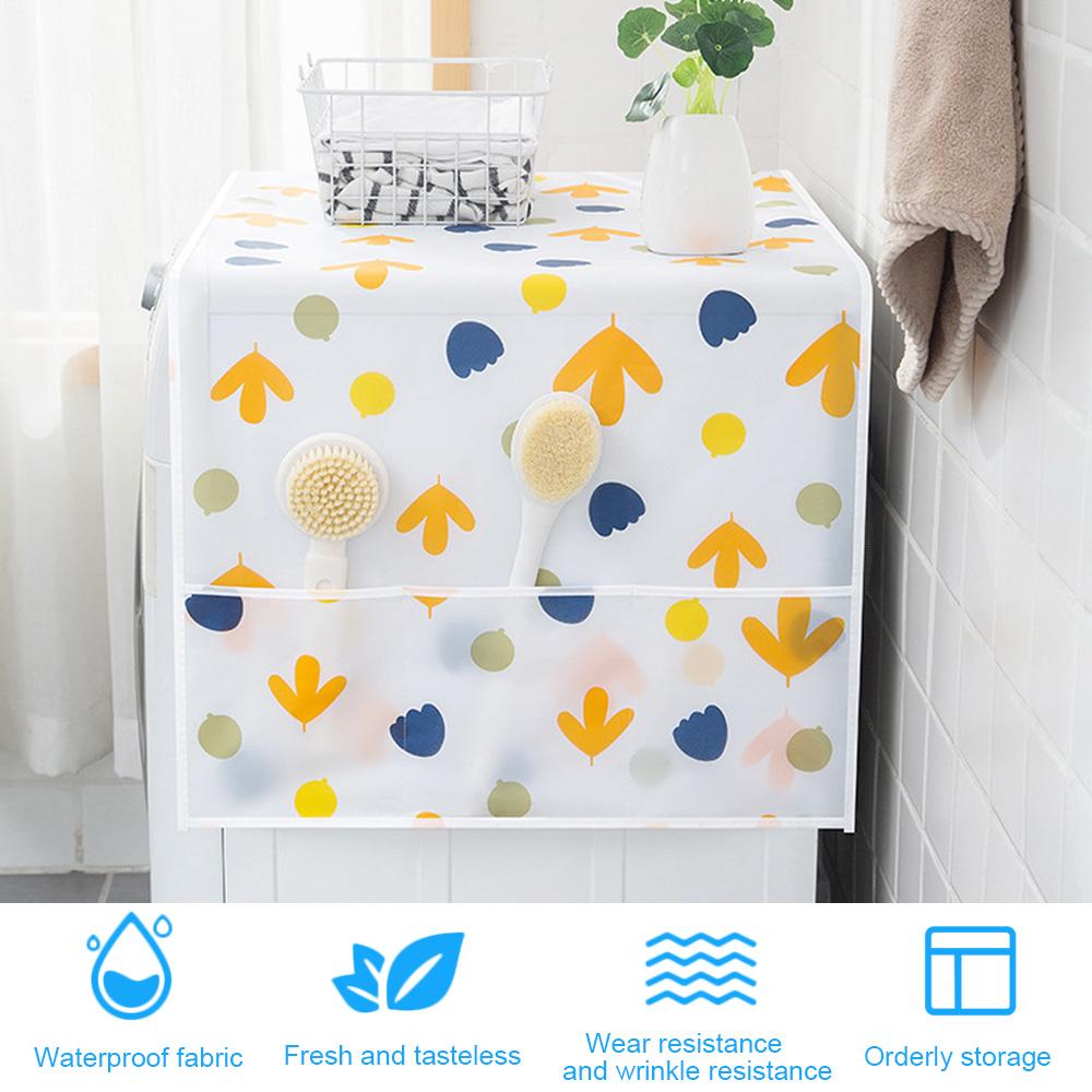 Waterproof Peva Cloth Tablecloth Dust Cover Anti-dust Cover Freezer Storage Bags Refrigerator