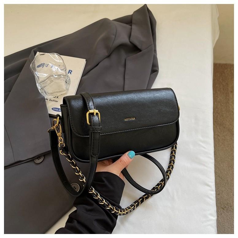 IELGY Ladies Messenger Bag Autumn Winter All-Match Fashion Casual One-Shoulder Underarm Small