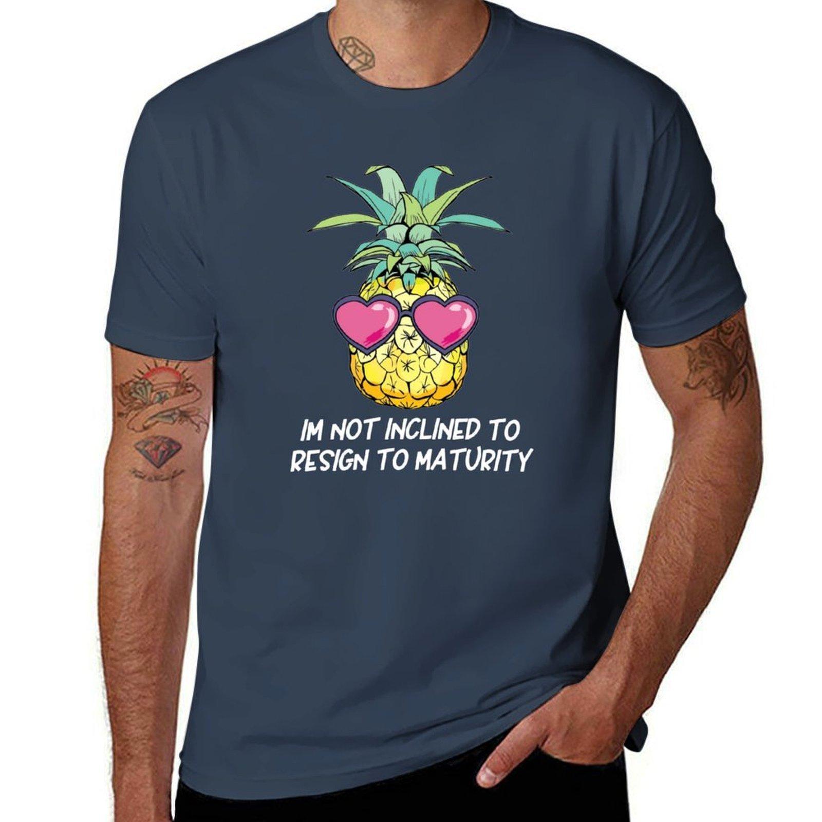 Im Not Inclined To Resign To Maturity TShirt Construction Work Tee Shirt S