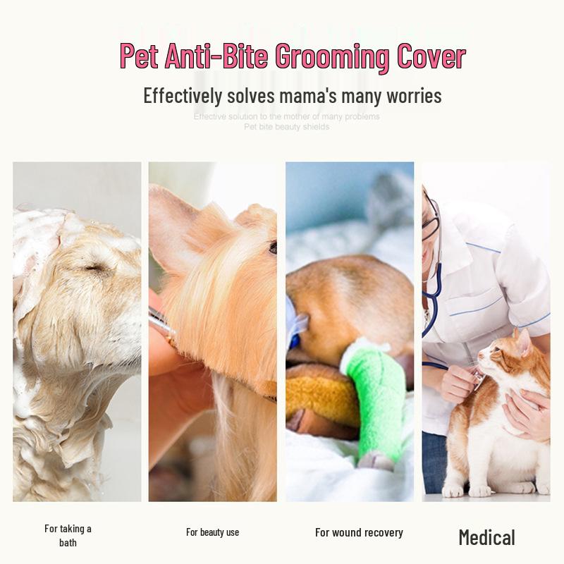 Colorful Elizabethan Collar for Cats & Dogs - Soft, Anti-Bite, Anti-Lick Neck Protection.