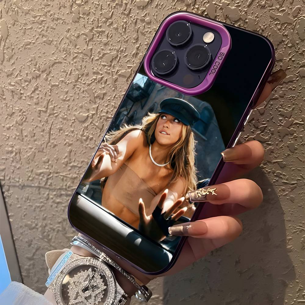 

Тейт Макрей Так Близко К Чему Для iPhone 17,16,15,14,13,12,11,Mini,Pro,E,SE4,XS,MAX Фиолетовый Конфетный Матовый Чехол iPhoneX