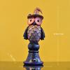 Owl Statue Animal Sculpture Collectible Tabletop Ornament,Owl Table Decoration for Halloween
