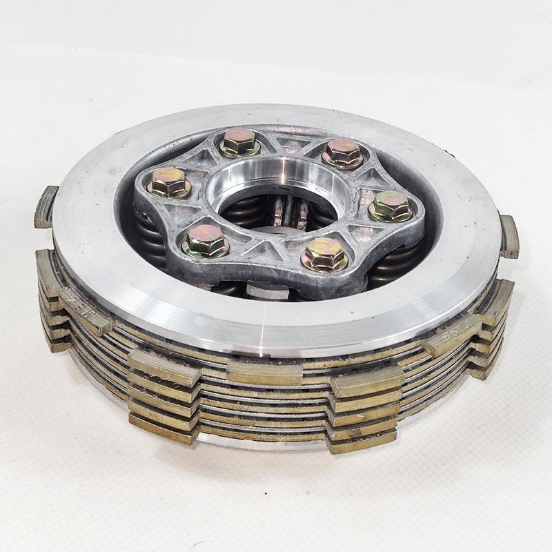 Clutch 70 Teeth Clutch 127mm Diameter,6 Plate and 6 Column for Zongshen,Bashan,Loncin Lifan CB CG200cc 250cc Water Cooled Engine