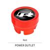 Car Cigarette Lighter Dust Cover Dustproof Decoration Cap For Volkswagen VW Golf R Polo Tiguan Passat B6 Rline Touran CADDY GTI