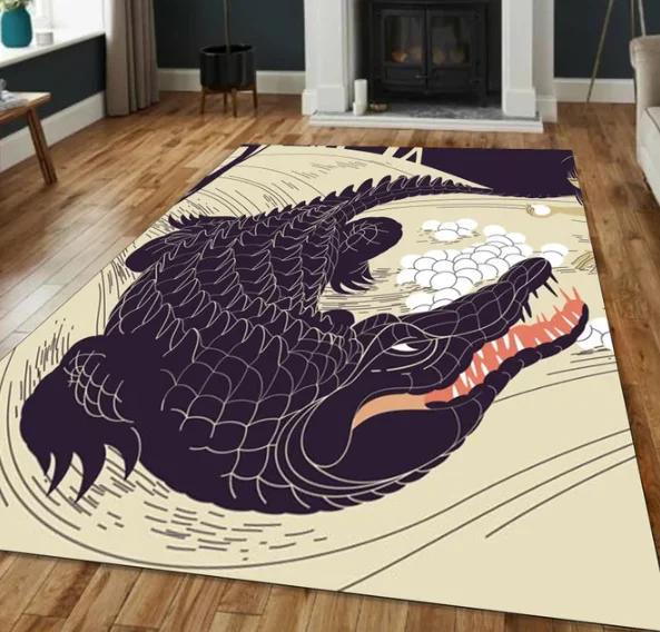 Dining Room Rug Classic Rug Nursery Rug Non Slip Rug Peacock Rugs Multicolored Peacock Rug Animal Rug Thin Rug Entryway Rug