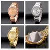 New Cross-border Geneva Diamond Alloy Steel Strap Women's Quartz Watch Ad988 Movement