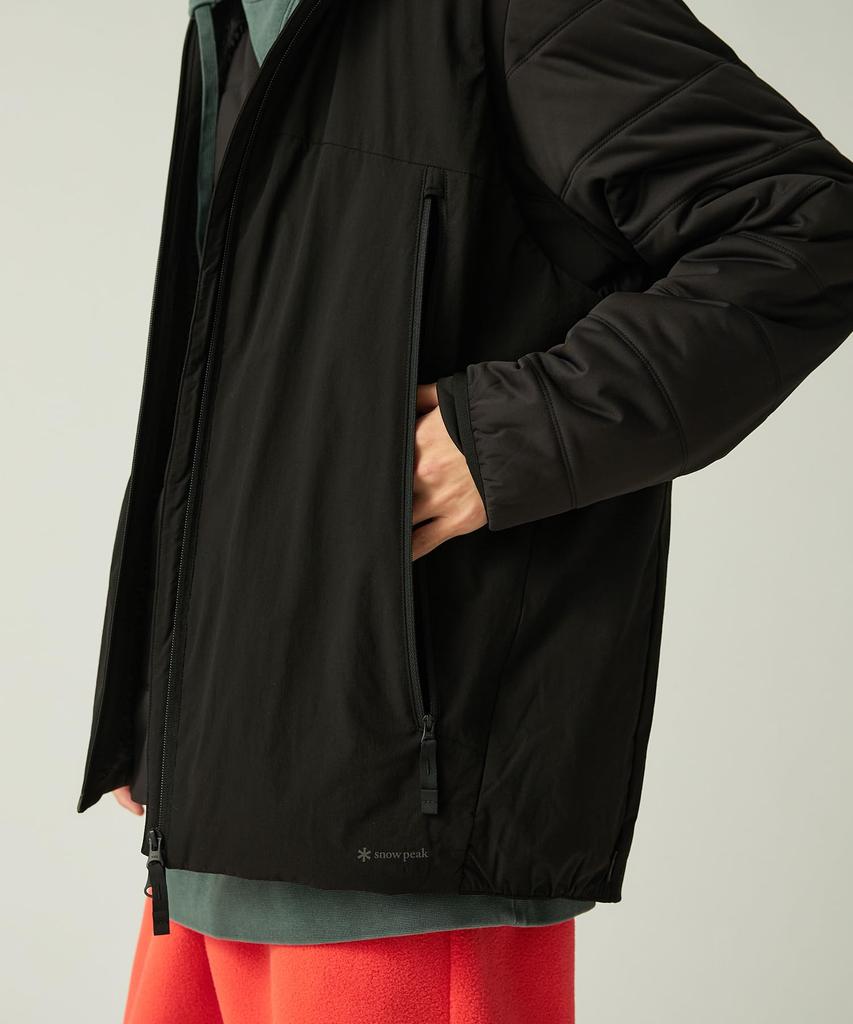 Snow Peak Breathable Insulated Vest and Size M JK-25AU028, Men's Women's, Black,