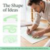 Multi-function Drawing Template Various Patterns Hollow Pattern Ruler  Handcraft Production