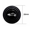 Car Anti-collision Pad Car Door Closing Anti-shock Protection Soundproof Silent Buffer Stickers Silicone  Gasket Auto Accessories