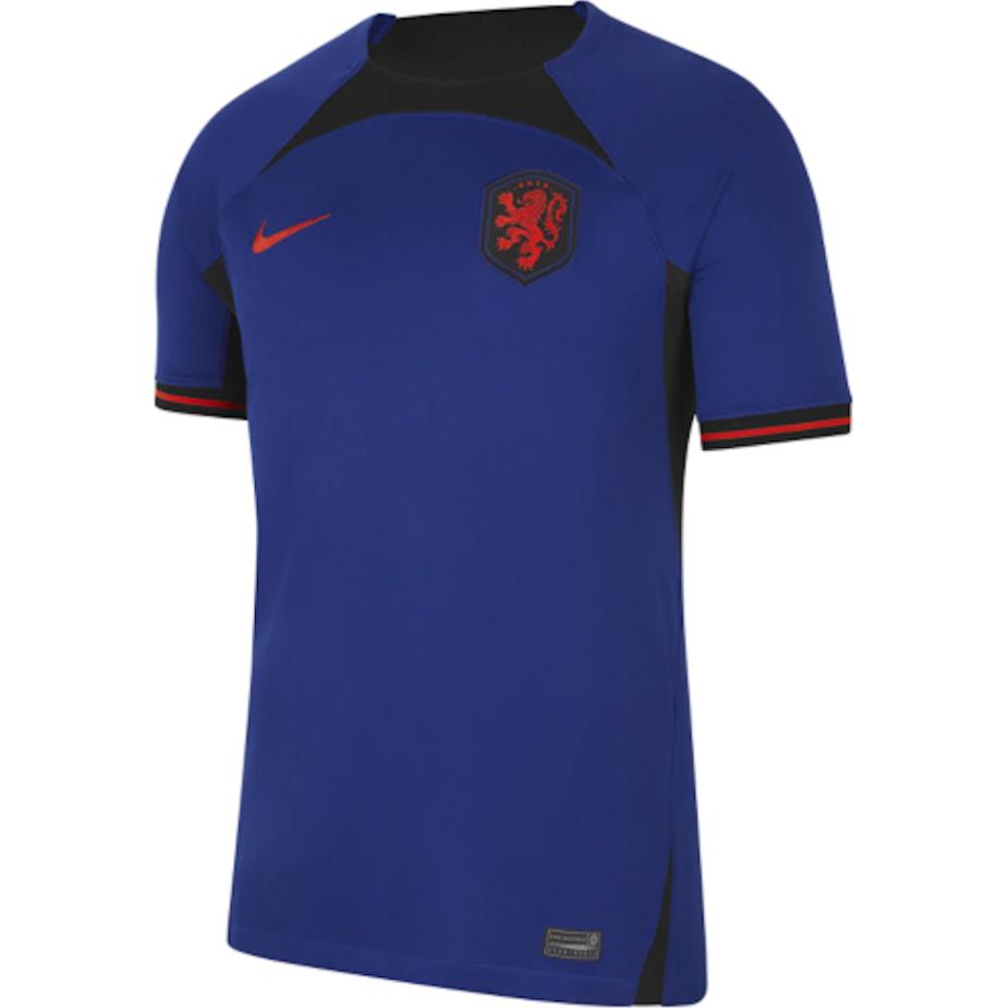 New Nike Netherlands 2022/23 Stadium Away Dri FIT Soccer Jersey DN0693-455