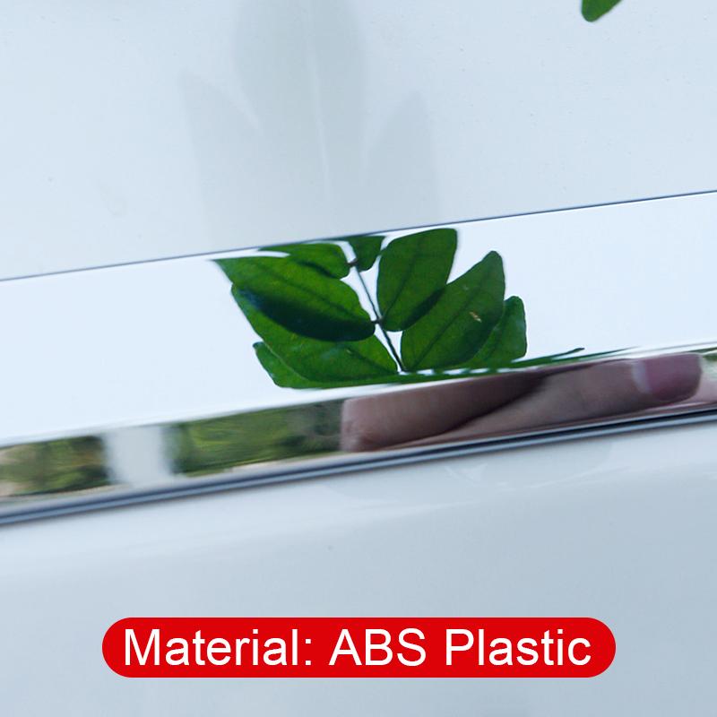 For Toyota RAV4 XA50 Hybrid 2019-2021 2022 2023 2024 ABS Car Rear Trunk Lid Cover Trim Tailgate Tail Gate Molding Garnish Strip