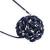 Kenjie 2024 Polka Dot Chiffon Bow Choker Necklace for Women
