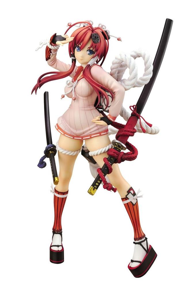 Hyakka Ryoran Yagyu Jubei scale PVC painted finished (1/8 product)