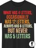 A Humorous Grammar-Themed T-Shirt - This Casual Crew-Neck, Short-Sleeve Shirt Is Crafted for Those W