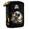 School Pencil Case with Accessories, Two-compartment for a Boy, Soccer