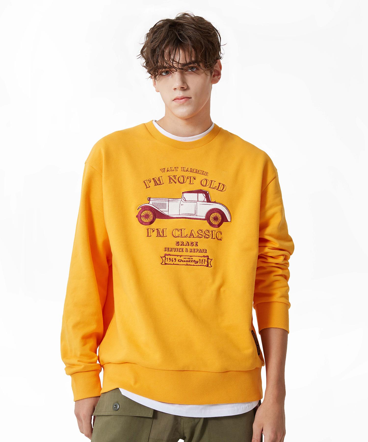 Толстовка Walt Hammer Evanston Classic Желтая 1321Sw102Yw Yellow/100