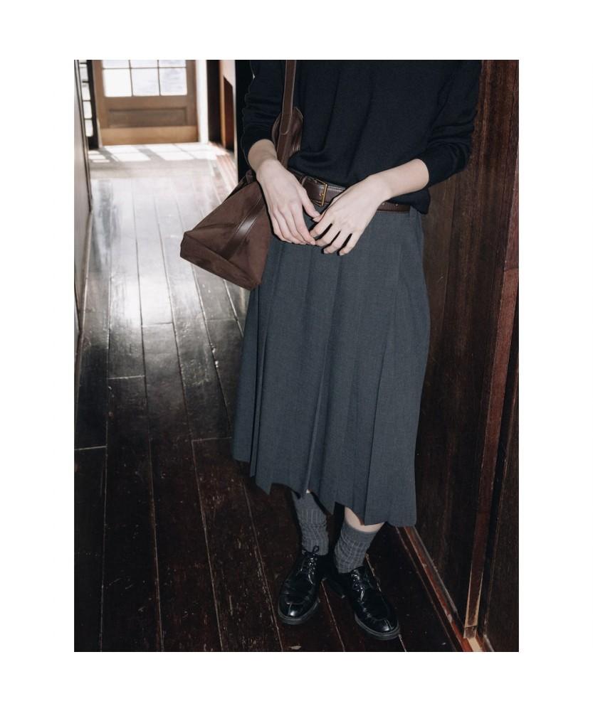 Diaepeocheo Mac Pleated Skirt Ash (Ta6227A034)