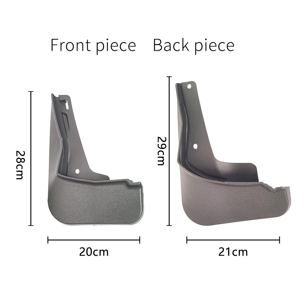 4X Splash Guards Mudguards Fenders Mudflaps Mud Flaps Mud Guards Front Rear Car Accessories For Hyundai Ioniq 6 2022