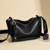 Women's Bag New Lychee Pattern Fashion Soft Leather Bag Shoulder Messenger Bag Casual Large Capacity