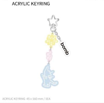 [USED] ILLIT Korean POPUP Key Ring Keychain Bomb