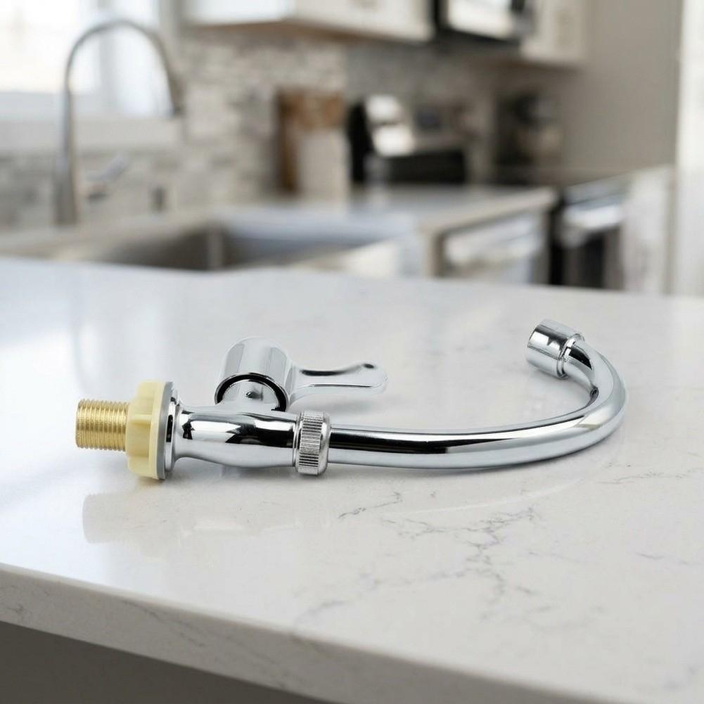 1pc Kitchen Faucet Sink Faucet Accessories Silver Color