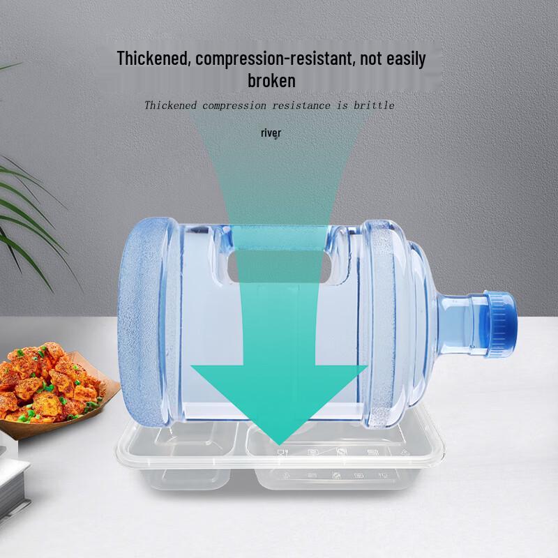 Jinmei Hewang Disposable 4+1 Compartment Meal Box