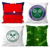 Hot W-Wimbledon ChampionshipS Pillow Case Anti-dustmite Pillowcase Invisible zipper silky short plush Sofa cushion cover