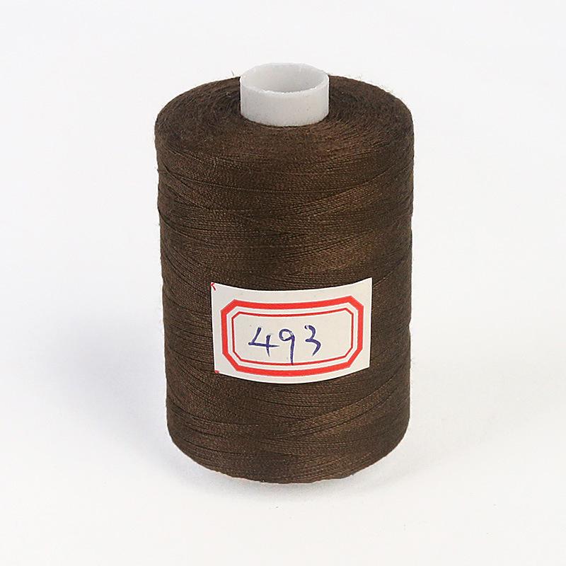 Hilo de Coser de Poliéster de Alta Velocidad 402 - 1000 Yardas, Colores Arcoíris, Ideal para Proyectos de Costura Casera y a Mano