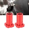 2 Pcs Spray Gun Cup Adapter M14 Female Thread 1mm Pitch Aluminum Alloy Paint Sprayer Cup Connector for Car Boat Furniture Crafts