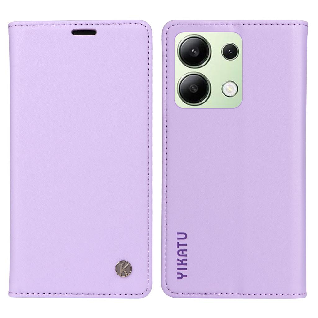 YIKATU YK-001 For Xiaomi Redmi Note 13 4G Case Wallet Phone Cover Magnetic Closing