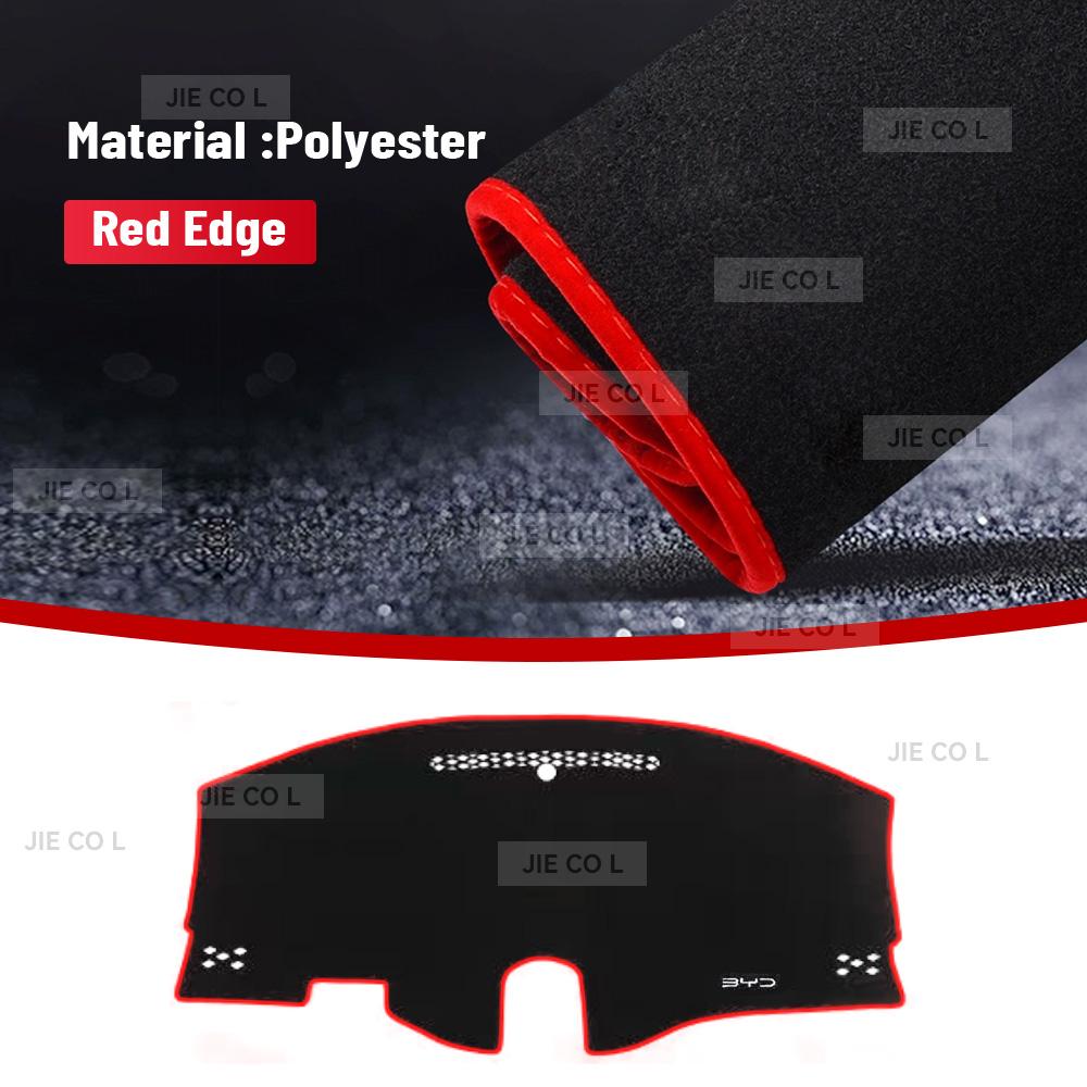 For BYD DOLPHIN MINI 2024 2025 Car Dashmat Anti-UV Dashboard Cover Dash Mat Sunshade Carpet Protective Accessories Left rudder driving