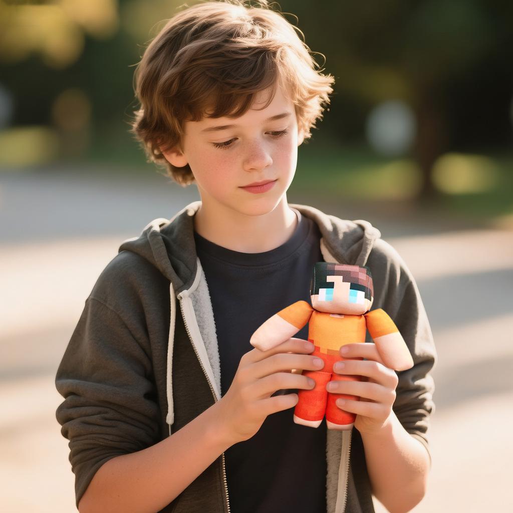 Plyšová Panenka, Dárek Hračka, Kreslený, Dětská Hadrová Panenka, Dětský Dárkový Polštář