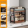 YouShu 3-Tier Adhesive Wall-Mounted Kitchen Spice Rack